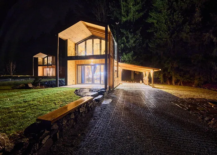 Luxe Timber & Relaxing Bath By Interhome Chalet Mladé Buky